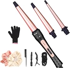 Curling Iron Wand Set, Curling Wand 3 in 1 Hair Curling Wands Intercha — Final verdict and top picks lineup