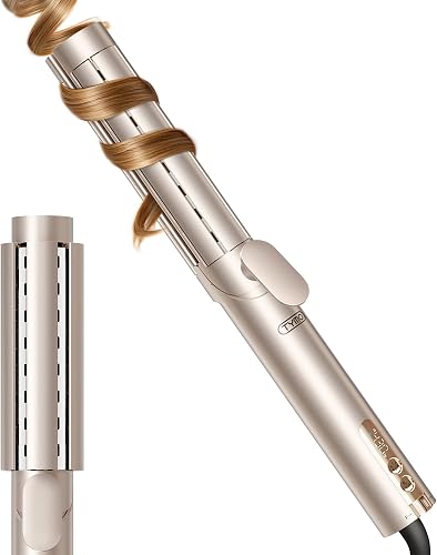 TYMO Dual-Size Airflow Curling Iron 1 1/2 Inch to 2 Inch, Beach Waves — Key features at a glance