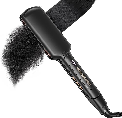 VANESSA PRO Titanium Flat Iron: Hair Straightener with Consistent Heat — How the options on this page compare
